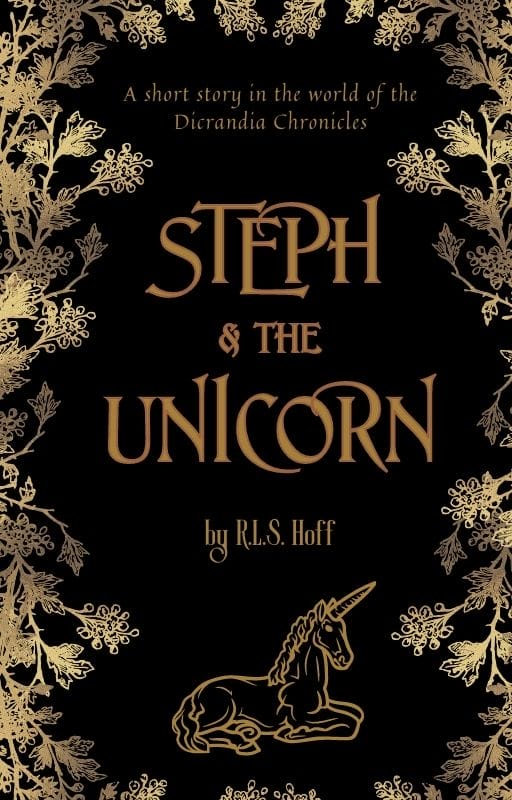 Steph-and-the-Unicorn-Black-and-Gold-Cover